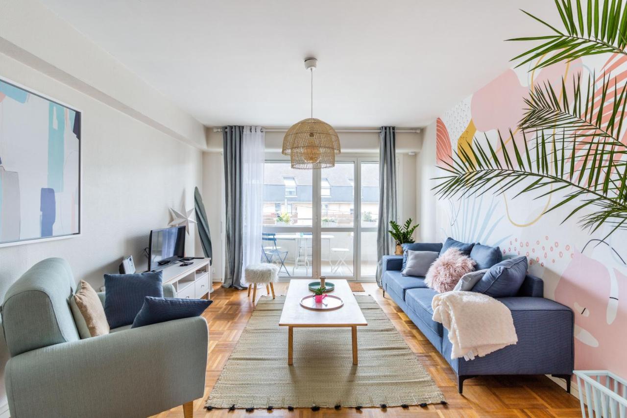 Rosa, Confortable 2 Chambres Avec Parking Dans Le Centre レンヌ エクステリア 写真